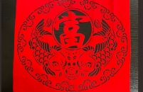 武漢三工激光打標(biāo)機(jī)，革新多張宣紙鏤空切割技術(shù)