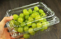 ?武漢三工果蔬盒激光打孔機(jī)，薄膜包裝透氣孔制作新選擇